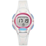 Shocknshop Round Digital Led Child Kids Children Unisex Watch For Boys & Girls Perfect For 3-12 Years -W330 (White Dial & Strap)