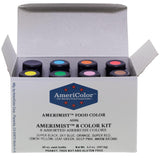 AmeriColor AmeriMist 8 Color Airbrush Food Color Kit