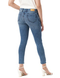 INKD Women's Skinny Jeans (INKSS23WJN-014NW_Denim Divine_36)