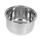 OFFSCH Stainless Steel Rice Cooker Inner Pot Replacement Compatible with Various Brands for Steaming Porridge and Daily Cooking 