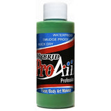 ProAiir Face and Body Painting Makeup - 2oz (60ml) Olive Green