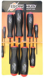 Bondhus 10699 Set of 9 Balldriver Screwdrivers, ProGuard Finish, sizes 1.5-10mm