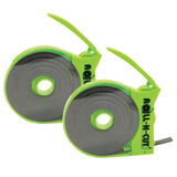 Zeus Baum66021-2 Zeus Magnetic Tape with Self Cutting Dispenser, 0.5-Inch X 15-Ft, Black, Pack of 2 (Baum66021-2)