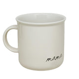 Sweet Water Decor Mama Camping Mugs - 11oz Cute Coffee Mugs for Hot & Cold Drinks - Dishwasher & Microwave Safe - Ceramic Travel