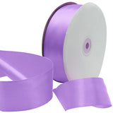 HARSKIYER 100 Yards 1-1/2 Inch Light Purple Satin Ribbon, Solid Fabric Ribbon Roll for Gift Wrapping, Floral Bouquets, Wedding, 