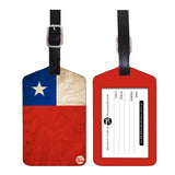 Nutcase Designer Luggage Travel Baggage Tags Set Of 2 With Name Card Inside Chile