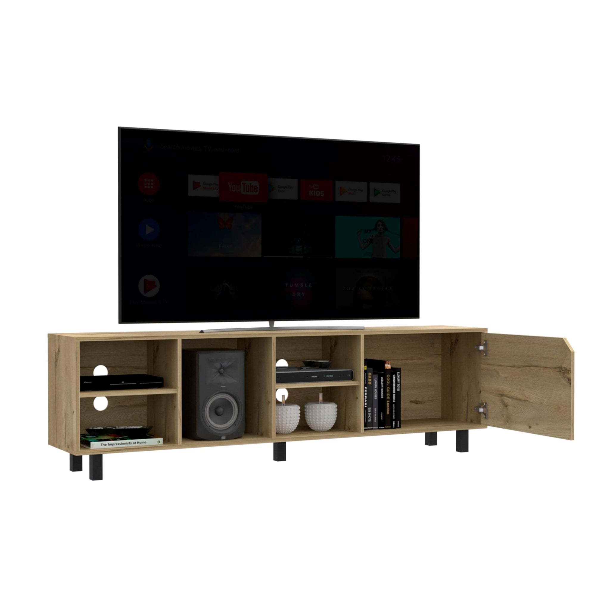 Valdivia Tv Stand -Living Room -Light Oak