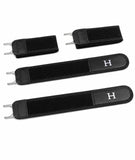 Mittijoy 4Pcs Elastic Belt For Men, Buckle Free Belt For Men, Smooth And Invisible Fit For Professional Use, Set Of Black Buckle