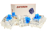 Gateron 105Pcs Pre lubed G pro V3.0 MX Mechanical Gaming Keyboard Split Tactile 60gf Switches,POM Stem Linear RGB SMD Switches 3
