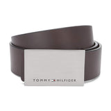 Tommy Hilfiger MenS Leather Belt Willamette Brown, | Size L 1M | Formal Belt For MenS | Adjustable