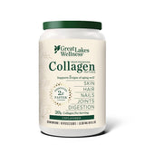 Great Lakes Wellness Bovine Collagen Peptides Powder for Skin, Hair, Nails, Joints & Digestion - Unflavored - Quick Dissolve Hyd