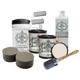 ALLINONE Paint, 2 Quart Cabinet Paint Bundle and Kit, Bone (Off White)
