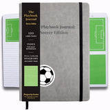 The Playbook Journal Soccer Notebook For Coaches and Players, Soccer Coach Journal With Field, Soccer Coaching Notebook For Socc