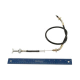 Polaris Atv Foot Brake Cable, Rear, Genuine Oem Part 0452682, Qty 1