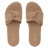 Ortho Joy Doctor Footwear For Women|| Fancy Footwear & Sandal For Women || Orthopedic Women'S Fancy Slipper For Women,Beige,8,B0D86Z91KG