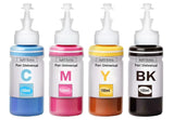 SALAAR Refill Ink Bottle Set DJ 111 Printers Suitable for 82/11 Ink Cartridges(100ml X 4Bottle)