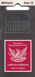 Colonial Needle HW25010 16 Count Richard Hemming Milliners/Straw Needles, Size 10