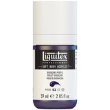 Liquitex Professional Soft Body Acrylic Paint, 59ml (2oz) Bottle, Dioxazine Purple