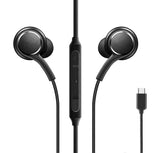 ElloGear Earbuds Stereo Headphones for Samsung Galaxy Note 10, Note 10+, Galaxy S10, S9 Plus, S10e - DJ Tuned - Braided Cable wi