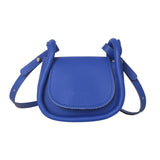 Snappsy Leather Shoulder Purse Casual Fashion Lightweight Wallet Small Crossbody Bag Blue