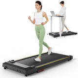 Walking pad Smart with APP, 3-in-1 Under Desk Treadmill for Home and Office, 2.5 HP Portable Walking Jogging Running Machine wit