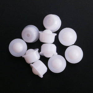 10Pcs 1/3 Mini Nylon Ball Transfer Bearing Unit 0.34mm Table Conveyor Roller Ball for Transmission, Furniture,Wheelchair- 1/3i
