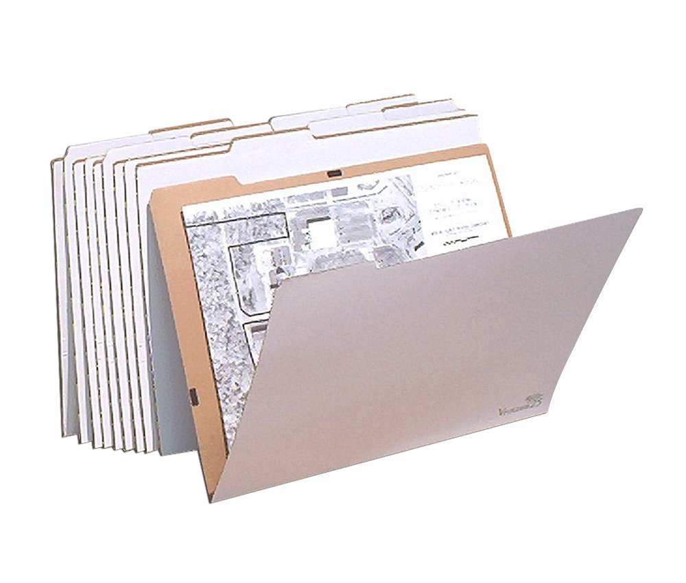 Vertical Flat Folder (Set Of 10) Size: 19 H X 26 W X 0.25 D
