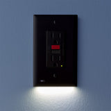 3 Pack SnapPower GuideLight 2 for Outlets [for GFCI Outlets Only] Night Light Electrical Outlet Wall Plate With LED Night 