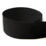 USA | American Made 1-3/8 Black Solid Grosgrain Ribbon - 20 Yards - (Multiple Widths & Yardages Available)