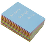 Yansanido 12 Pcs 4.9 Inch x 3.5 Inch Pocket Notebook 24 Sheets (48 Pages) 7mm College Ruled 70 Gsm Paper (12)