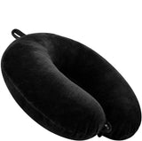 Buykarlo Travel Neck Pillow |Ultra Soft Velvet Fabric|Ergonomically Designed For Ultimate Comfort For Air, Car, Train, Bus Trave