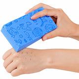 Asunby Ultra Soft Exfoliating Sponge Bath Brush, Dead Skin Remover Sponge For Body, Asian Bath Sponge For Shower, Japanese Spa C