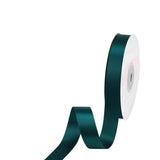 VATIN Double Face Teal Satin Ribbon 5/8 Continuous 25 Yards,Green Polyester Fabric Ribbon use for Bows Bouquet, Gift Wrapping, F