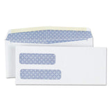 Universal Double Window Check Envelope, #9, White, 500/Box