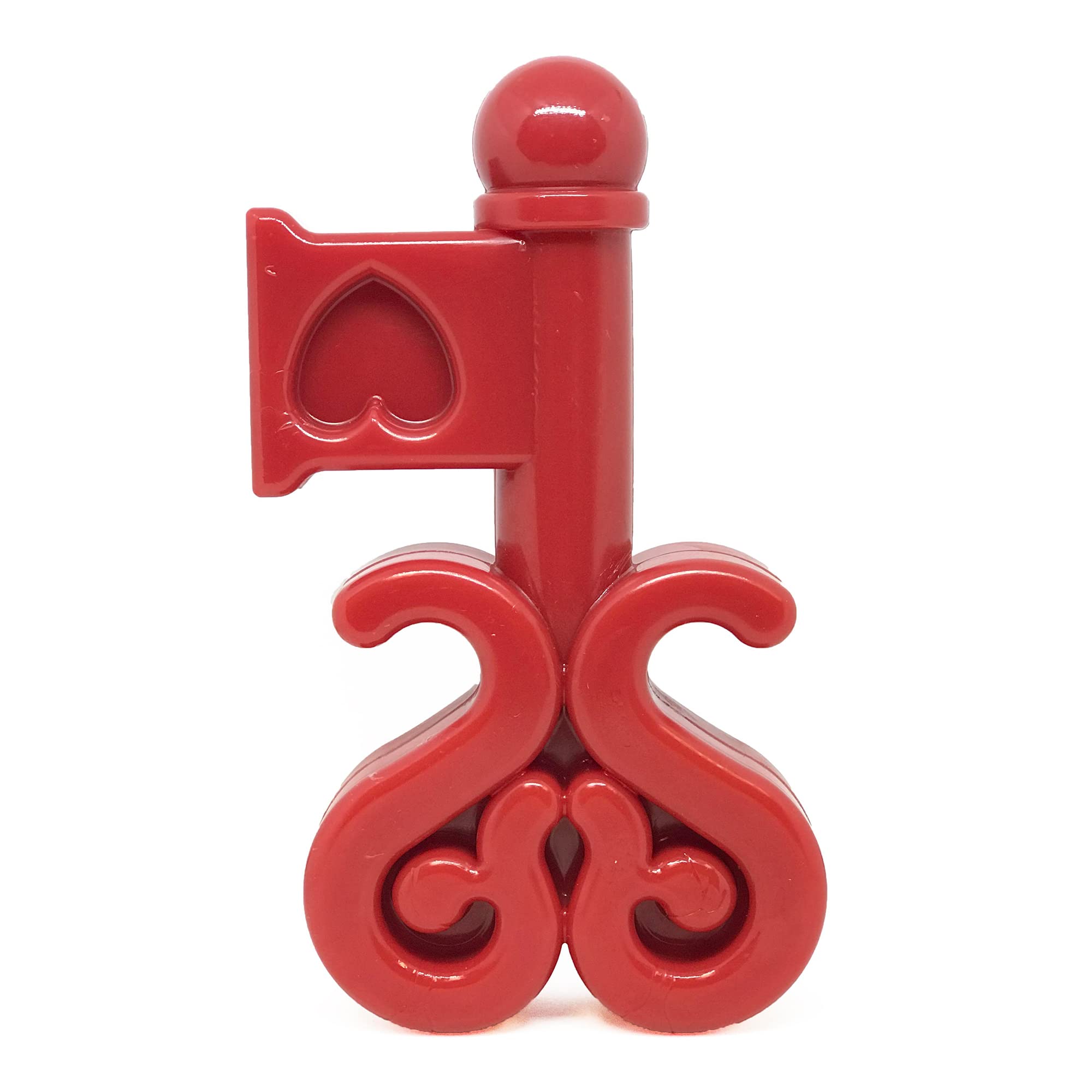 Sodapup Muttskickbutt Key To My Heart - Durable Dog Chew Toy Made In Usa From Non-Toxic, Pet Safe, Food Safe Nylon Material For