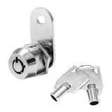 Kingsley Tubular Cam Lock With 7/8 Cylinder-Chrome Finish, Keyed Alike, RV Replacement, Camper, Cabinet, ATM, Vending Machine, T