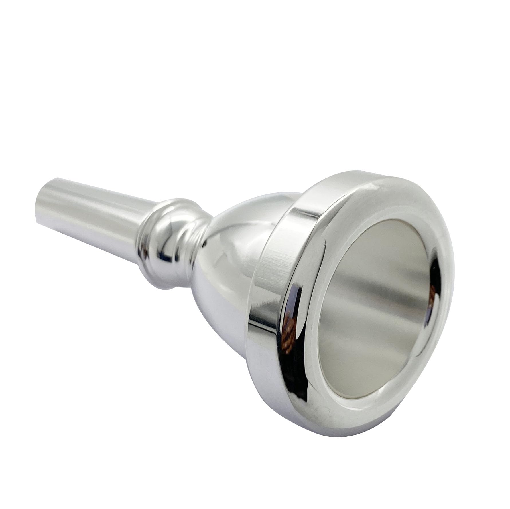 Missmore Premium Silver Plated Tuba Mouthpiece - Enhance Your Performance with Superior Sound Quality and Durability