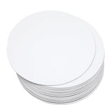 qiqee 13 Inch White Cake Boards Round 40-Packs Circles Rounds Base Food-Grade Cardboard Cake Plate(Thinner But Stronger)