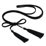 Manthan Handwoven Polyester Tassel Cord,Blouse, Traditional Indian Wear Accessory, Decorative Belt
