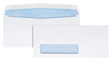 Quality Park Window Envelope, Address Window, Contemporary, 8 5/8, White, 500/Box