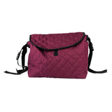 SP Ableware 703300000 Tote Bag for Walkers, Wheelchairs and Rollator, Solid Burgundy, Cotton