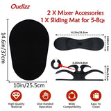 Mixer Mover Sliding Mats for Kitchen aid Stand Mixer With 2 Mixer Accessories Slider Mat Pad Kitchen Appliance Slide Mats Pads C