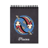 Vprint Pisces Spiral Wiro Unruled Blank Pages Notebook Diary Journal Drawing Book Potrait A4 (Size 8X11)