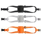 3 Pcs Luggage Straps For Suitcases, Elastic Suitcase Belts In Black, Orange And Silver, Travel Accessories For Quick Baggage Ide