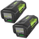 2Pack 40v Upgraded 7500mAh OP4026A Replacement for Ryobi 40V Battery 7.5Ah Compatible with Ryobi 40 Volt Battery Lithium OP4040 