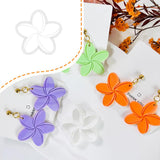 Xaekicr Tropical Flower Polymer Clay Cutter - 5 Petal Clay Earring Cutter for DIY Floral Jewelry - Clay Tools for Polymer Clay E