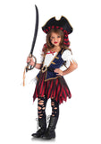 Leg Avenues Girls Caribbean Pirate Costume