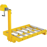 Global Industrial Forklift Battery Transfer Platform, 4000 Lbs Platform Capacity, 1000 Lbs Winch Capacity, 40 L x 28 W Deck, Ste