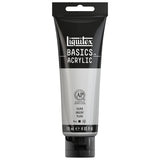 Liquitex BASICS Acrylic Paint, 118ml (4oz) Tube, Silver