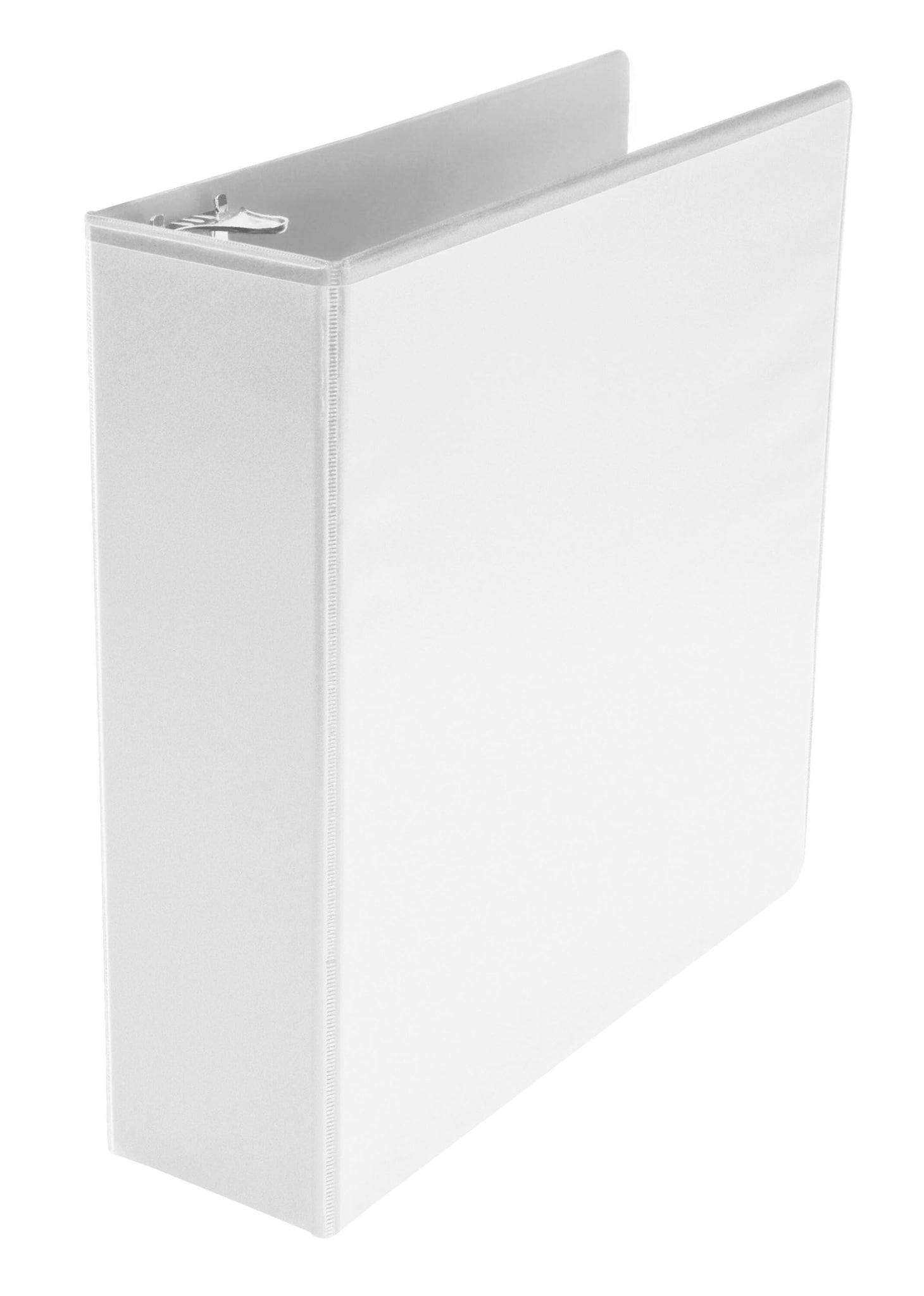 School Smart Polypropylene D-Ring View Binder, 3 Inches, White